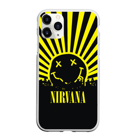 Чехол для iPhone 11 Pro матовый с принтом Nirvana в Курске, Силикон |  | cobain | kurt | кобейн | курт | нирвана