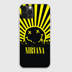 Чехол для iPhone 12 Pro Max с принтом Nirvana в Курске, Силикон |  | cobain | kurt | кобейн | курт | нирвана