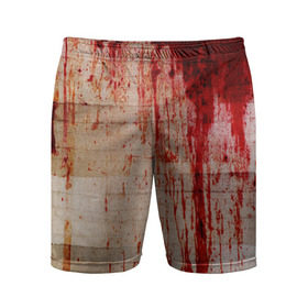 Мужские шорты 3D спортивные с принтом Бинты 1 в Курске,  |  | halloween | helloween | кровь | мумия | ужас | хеллоин | хеллоуин | хелуин