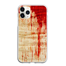 Чехол для iPhone 11 Pro матовый с принтом Бинты 2 в Курске, Силикон |  | halloween | helloween | кровь | ужас | хеллоин | хеллоуин | хелуин