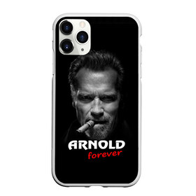 Чехол для iPhone 11 Pro матовый с принтом Arnold forever в Курске, Силикон |  | актёр | арнольд шварценеггер | боевик | звезда | киногерой | супергерой | терминатор