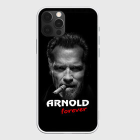 Чехол для iPhone 12 Pro Max с принтом Arnold forever в Курске, Силикон |  | Тематика изображения на принте: актёр | арнольд шварценеггер | боевик | звезда | киногерой | супергерой | терминатор