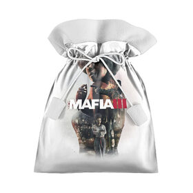 Подарочный 3D мешок с принтом Mafia 3 в Курске, 100% полиэстер | Размер: 29*39 см | Тематика изображения на принте: gta | mafia | гта | мафия