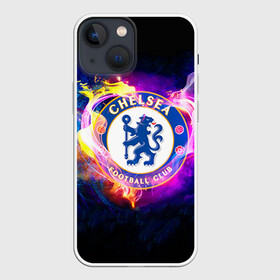 Чехол для iPhone 13 mini с принтом Chelsea в Курске,  |  | chelsea | football. | английская премьер лига | апл | футбол | челси