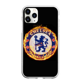 Чехол для iPhone 11 Pro матовый с принтом Chelsea в Курске, Силикон |  | chelsea | football. | английская премьер лига | апл | футбол | челси