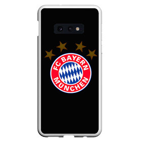 Чехол для Samsung S10E с принтом Bayern в Курске, Силикон | Область печати: задняя сторона чехла, без боковых панелей | Тематика изображения на принте: bayern | football | бавария | бундеслига | немецкий чемпионат | футбол