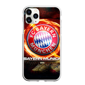 Чехол для iPhone 11 Pro матовый с принтом Bayern в Курске, Силикон |  | Тематика изображения на принте: bayern | football | бавария | бундеслига | немецкий чемпионат | футбол