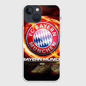 Чехол для iPhone 13 mini с принтом Bayern в Курске,  |  | bayern | football | бавария | бундеслига | немецкий чемпионат | футбол