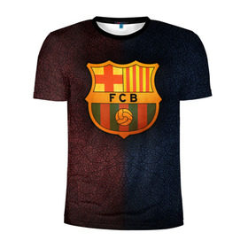 Мужская футболка 3D спортивная с принтом Barcelona8 в Курске, 100% полиэстер с улучшенными характеристиками | приталенный силуэт, круглая горловина, широкие плечи, сужается к линии бедра | barcelona | football | барса | барселона | примера | футбол | чемпионат испании