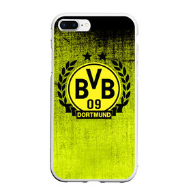 Чехол для iPhone 7Plus/8 Plus матовый с принтом Borussia5 в Курске, Силикон | Область печати: задняя сторона чехла, без боковых панелей | Тематика изображения на принте: borussia | bvb | football | боруссия | бундеслига | дортмунд | футбол | чемпионат германии