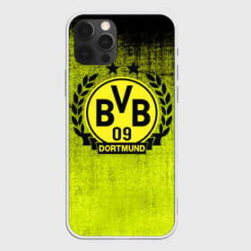 Чехол для iPhone 12 Pro Max с принтом Borussia5 в Курске, Силикон |  | borussia | bvb | football | боруссия | бундеслига | дортмунд | футбол | чемпионат германии