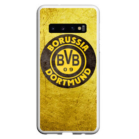 Чехол для Samsung Galaxy S10 с принтом Borussia3 в Курске, Силикон | Область печати: задняя сторона чехла, без боковых панелей | Тематика изображения на принте: borussia | bvb | football | боруссия | бундеслига | дортмунд | футбол | чемпионат германии