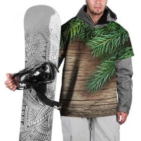Накидка на куртку 3D с принтом Дуx рождества в Курске, 100% полиэстер |  | Тематика изображения на принте: 