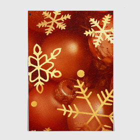 Постер с принтом Дуx рождества в Курске, 100% бумага
 | бумага, плотность 150 мг. Матовая, но за счет высокого коэффициента гладкости имеет небольшой блеск и дает на свету блики, но в отличии от глянцевой бумаги не покрыта лаком | 