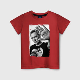 Детская футболка хлопок с принтом Paul van Dyk (retro style) в Курске, 100% хлопок | круглый вырез горловины, полуприлегающий силуэт, длина до линии бедер | 