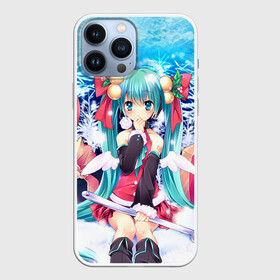 Чехол для iPhone 13 Pro Max с принтом Мику и подарки в Курске,  |  | hatsune miku | аниме | новогодние аниме | новый год | рождественские аниме. | хатсуне мику | хацуне мику | хацунэ мику