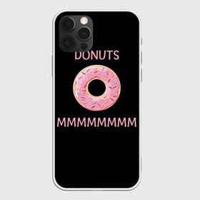 Чехол для iPhone 12 Pro Max с принтом Donuts в Курске, Силикон |  | Тематика изображения на принте: simpsons