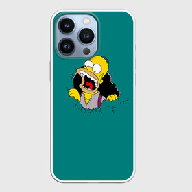 Чехол для iPhone 13 Pro с принтом Alien Homer в Курске,  |  | simpsons