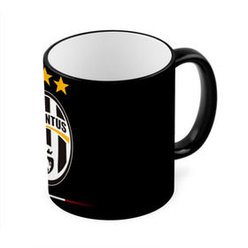 Кружка 3D с принтом Juventus1 в Курске, керамика | ёмкость 330 мл | Тематика изображения на принте: football | juve | juventus | seria a | бьянконери | серия а | футбол | чемпионат италии | юве | ювентус