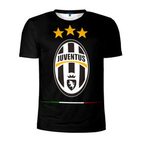 Мужская футболка 3D спортивная с принтом Juventus1 в Курске, 100% полиэстер с улучшенными характеристиками | приталенный силуэт, круглая горловина, широкие плечи, сужается к линии бедра | football | juve | juventus | seria a | бьянконери | серия а | футбол | чемпионат италии | юве | ювентус
