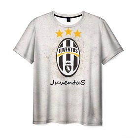 Мужская футболка 3D с принтом Juventus3 в Курске, 100% полиэфир | прямой крой, круглый вырез горловины, длина до линии бедер | football | juve | juventus | seria a | бьянконери | серия а | футбол | чемпионат италии | юве | ювентус
