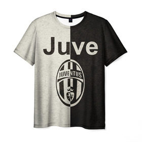Мужская футболка 3D с принтом Juventus6 в Курске, 100% полиэфир | прямой крой, круглый вырез горловины, длина до линии бедер | football | juve | juventus | seria a | бьянконери | серия а | футбол | чемпионат италии | юве | ювентус