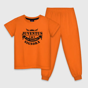 Детская пижама хлопок с принтом juventus в Курске, 100% хлопок |  брюки и футболка прямого кроя, без карманов, на брюках мягкая резинка на поясе и по низу штанин
 | juventus | ювентус