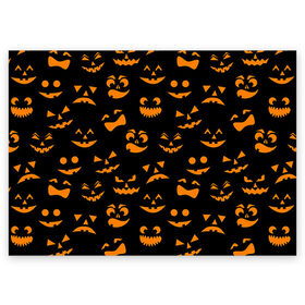 Поздравительная открытка с принтом Хэллуин 6 в Курске, 100% бумага | плотность бумаги 280 г/м2, матовая, на обратной стороне линовка и место для марки
 | 31 октября | halloween | паутина | привидения | теги: хелоуин | хеллоуин | черепа