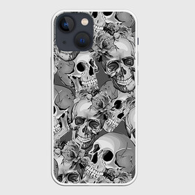 Чехол для iPhone 13 mini с принтом Хэллуин 8 в Курске,  |  | 31 октября | halloween | паутина | привидения | теги: хелоуин | хеллоуин | черепа