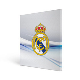 Холст квадратный с принтом Реал Мадрид в Курске, 100% ПВХ |  | Тематика изображения на принте: real madrid | испания | португалия