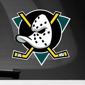 Наклейка на автомобиль с принтом NHL: Ducks в Курске, ПВХ |  | Тематика изображения на принте: 