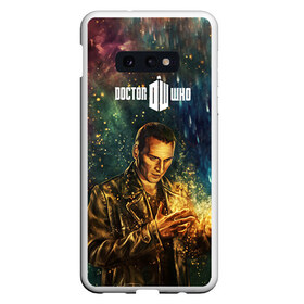 Чехол для Samsung S10E с принтом Dr who art в Курске, Силикон | Область печати: задняя сторона чехла, без боковых панелей | Тематика изображения на принте: dw | доктор | доктор кто | тардис