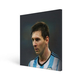 Холст квадратный с принтом Leo Messi в Курске, 100% ПВХ |  | Тематика изображения на принте: fc barcelona | football | lionel messi | messi | аргентина | барса | лео месси | фк барселона | футбол