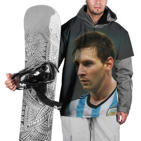 Накидка на куртку 3D с принтом Leo Messi в Курске, 100% полиэстер |  | fc barcelona | football | lionel messi | messi | аргентина | барса | лео месси | фк барселона | футбол