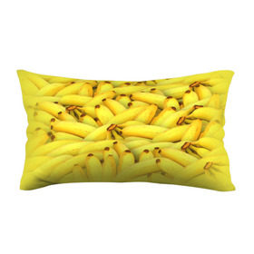 Подушка антистресс с принтом Бананчики в Курске, наволочка — 100% полиэстер, наполнитель — вспененный полистирол | состоит из подушки и наволочки на молнии | бананчики | бананы