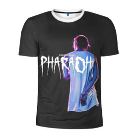 Мужская футболка 3D спортивная с принтом PHARAOH / COLDSIEMENS в Курске, 100% полиэстер с улучшенными характеристиками | приталенный силуэт, круглая горловина, широкие плечи, сужается к линии бедра | dead dynasty | pharaoh | techno