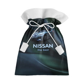 Подарочный 3D мешок с принтом Nissan the best в Курске, 100% полиэстер | Размер: 29*39 см | Тематика изображения на принте: nissan | авто | автомобиль | водитель | машина | ниссан | тачка