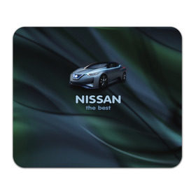 Коврик прямоугольный с принтом Nissan the best в Курске, натуральный каучук | размер 230 х 185 мм; запечатка лицевой стороны | nissan | авто | автомобиль | водитель | машина | ниссан | тачка