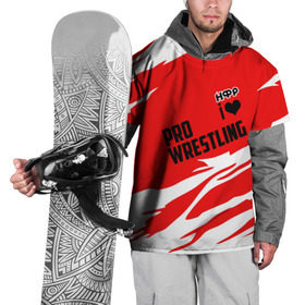 Накидка на куртку 3D с принтом НФР: I Love Pro Wrestling в Курске, 100% полиэстер |  | danger zone | iwf | wrestling | нфр | опасная зона | реслинг | рестлинг