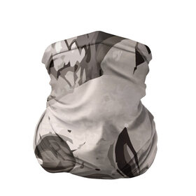 Бандана-труба 3D с принтом Skull kamo в Курске, 100% полиэстер, ткань с особыми свойствами — Activecool | плотность 150‒180 г/м2; хорошо тянется, но сохраняет форму | helloween | skull | tumblr | хелоуин | череп