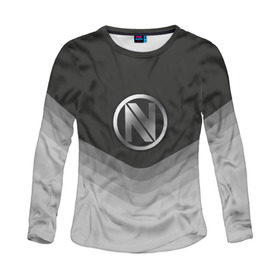 Женский лонгслив 3D с принтом EnVyUs Uniform в Курске, 100% полиэстер | длинные рукава, круглый вырез горловины, полуприлегающий силуэт | 