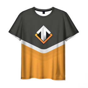 Мужская футболка 3D с принтом Escape Gaming Uniform в Курске, 100% полиэфир | прямой крой, круглый вырез горловины, длина до линии бедер | Тематика изображения на принте: dota | esc | escape gaming | ggwp | glhf | team | дота | игра | униформа | эскейп