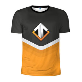 Мужская футболка 3D спортивная с принтом Escape Gaming Uniform в Курске, 100% полиэстер с улучшенными характеристиками | приталенный силуэт, круглая горловина, широкие плечи, сужается к линии бедра | dota | esc | escape gaming | ggwp | glhf | team | дота | игра | униформа | эскейп