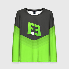 Женский лонгслив 3D с принтом FlipSid3 Uniform в Курске, 100% полиэстер | длинные рукава, круглый вырез горловины, полуприлегающий силуэт | counter strike | cs go | flipside | swat | terrorist | контр страйк | кс го | спецназ | флипсайд