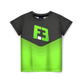 Детская футболка 3D с принтом FlipSid3 Uniform в Курске, 100% гипоаллергенный полиэфир | прямой крой, круглый вырез горловины, длина до линии бедер, чуть спущенное плечо, ткань немного тянется | Тематика изображения на принте: counter strike | cs go | flipside | swat | terrorist | контр страйк | кс го | спецназ | флипсайд