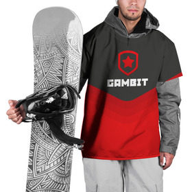 Накидка на куртку 3D с принтом Gambit Gaming Uniform в Курске, 100% полиэстер |  | counter strike | cs go | gambit | swat | terrorist | гамбит | контр страйк | кс го | спецназ