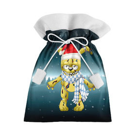 Подарочный 3D мешок с принтом Five Nights At Freddy`s в Курске, 100% полиэстер | Размер: 29*39 см | fnaf | freddy | бонни | медведь | мишка | фнаф | фокси | фредди