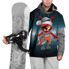 Накидка на куртку 3D с принтом Five Nights At Freddy`s в Курске, 100% полиэстер |  | fnaf | freddy | бонни | медведь | мишка | фнаф | фокси | фредди