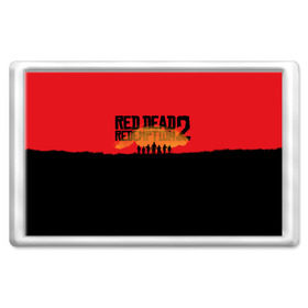 Магнит 45*70 с принтом Red Dead Redemption 2 в Курске, Пластик | Размер: 78*52 мм; Размер печати: 70*45 | rdr | rdr2 | red dead redemption 2 | rockstar | дикий запад | ковбои