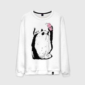 Мужской свитшот хлопок с принтом panda в Курске, 100% хлопок |  | dd | drop dead | dropdead | milk | milkshake | panda | tmblr | tumbler